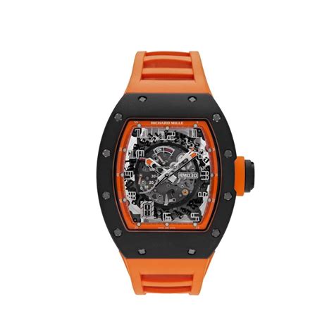 richard mille with orange strap